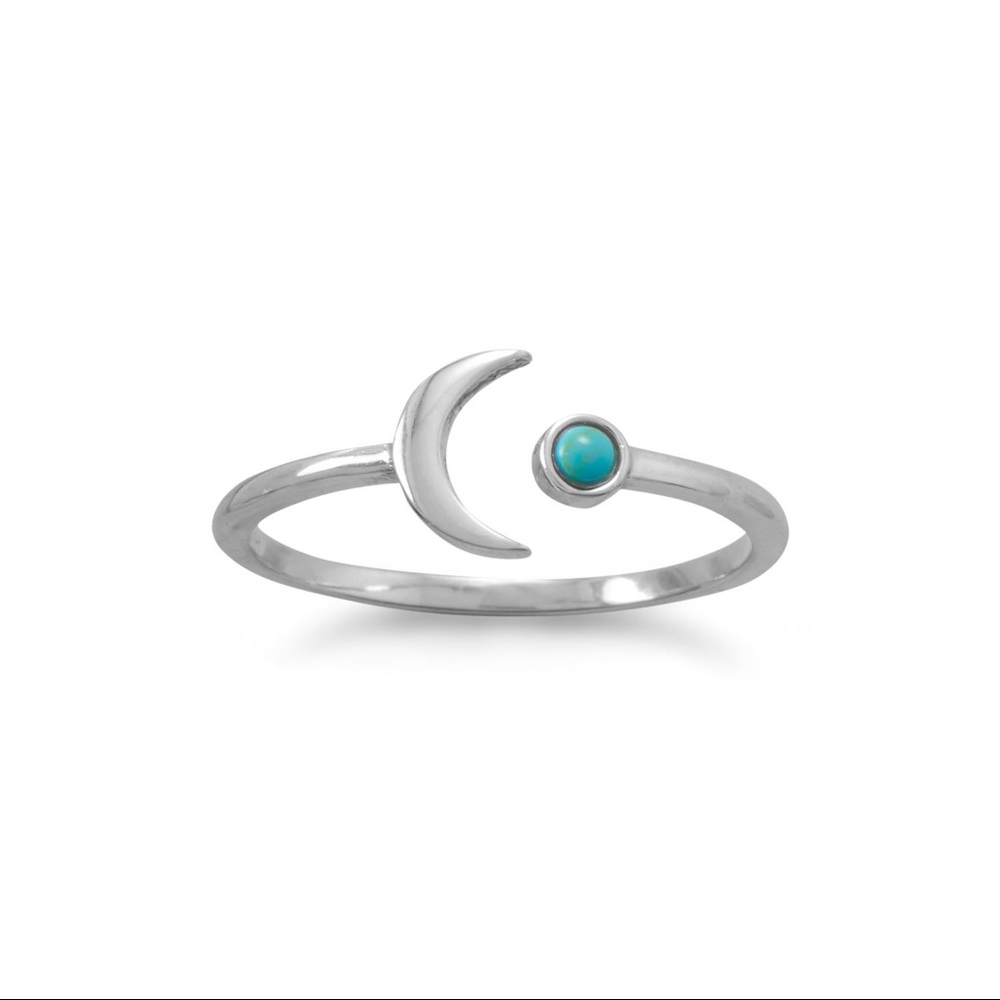 Crescent moon 🌙 ring